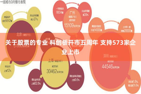 关于股票的专业 科创板开市五周年 支持573家企业上市