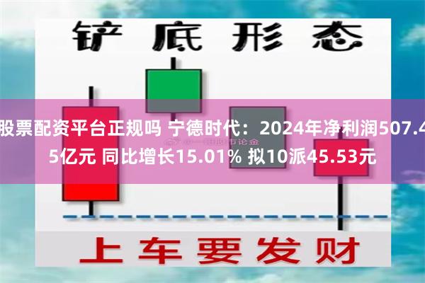 股票配资平台正规吗 宁德时代：2024年净利润507.45亿元 同比增长15.01% 拟10派45.53元