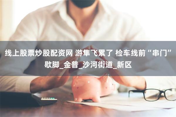 线上股票炒股配资网 游隼飞累了 检车线前“串门”歇脚_金普_沙河街道_新区