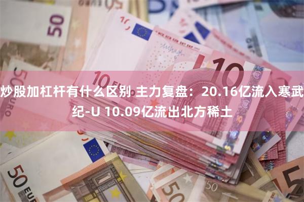 炒股加杠杆有什么区别 主力复盘：20.16亿流入寒武纪-U 10.09亿流出北方稀土